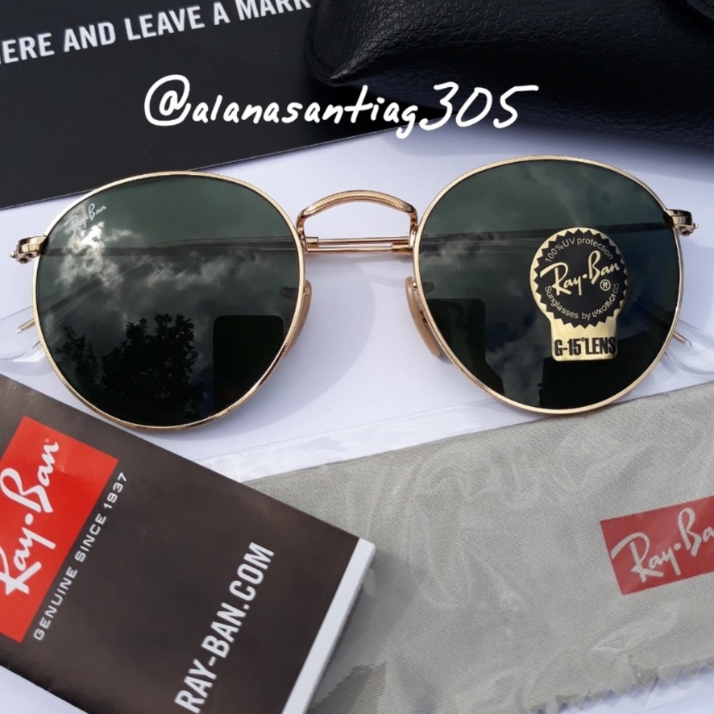 New Ray-Ban Round Metal Classic 3447 💯 Authentic